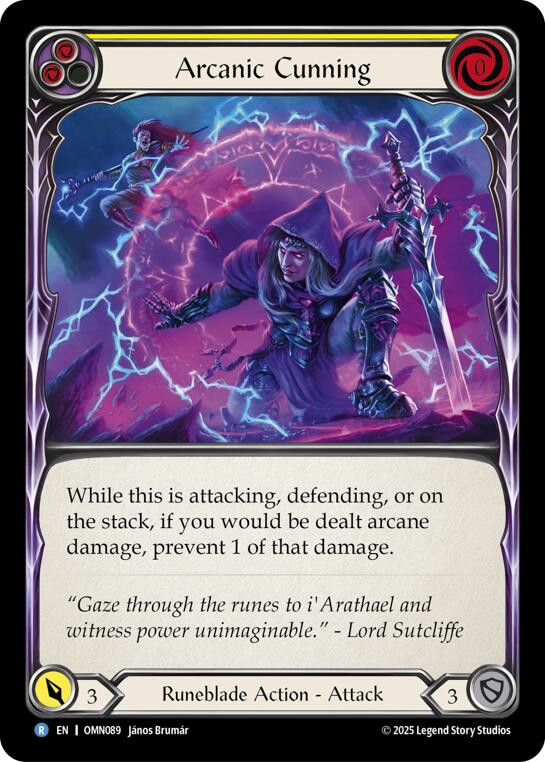Arcanic Cunning (Yellow)
