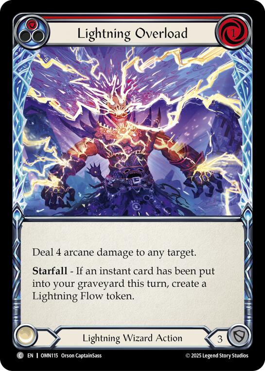 Lightning Overload (Red)