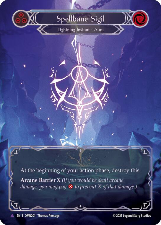 Spellbane Sigil (Blue) (Marvel)
