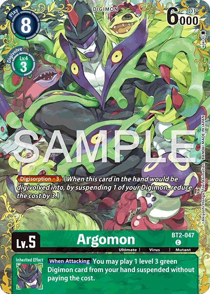 Argomon - BT2-047 (Alternate Art)