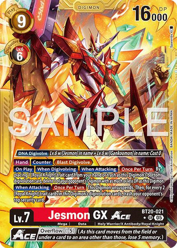 Jesmon GX ACE (Gold Border)