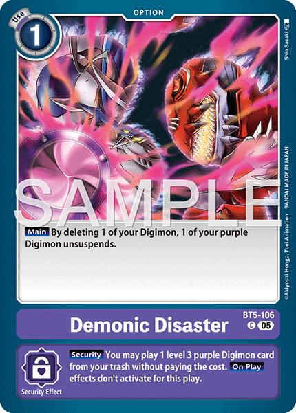 Demonic Disaster (Reprint)
