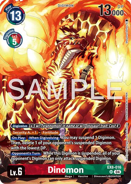 Dinomon (Digimon Liberator Debuggers set)
