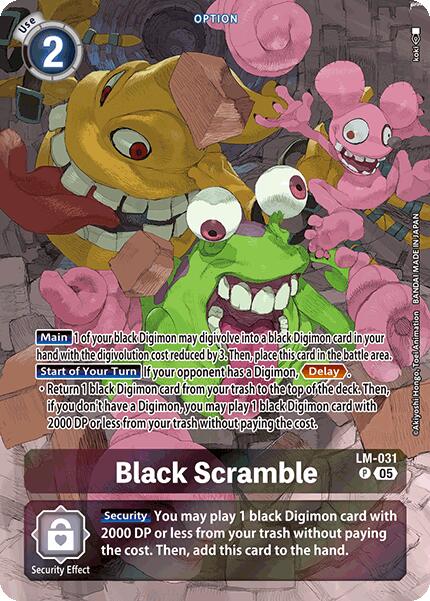 Black Scramble (Alternate Art)