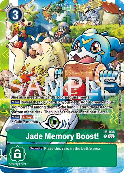 Jade Memory Boost! (Alternate Art)