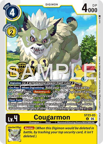 Cougarmon (Welcome Tamers Pack Vol.2)