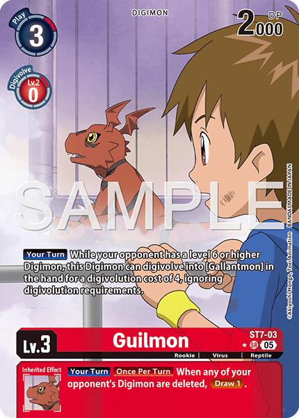 Guilmon - ST7-03 (Alternate Art)