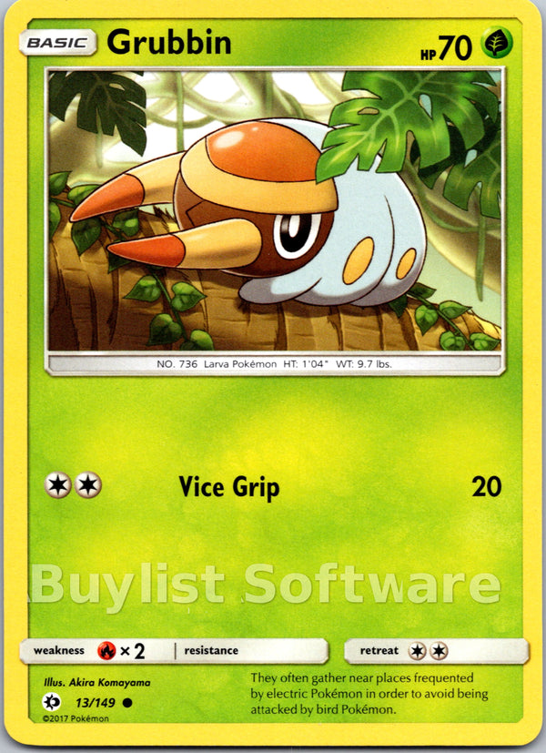 Grubbin [13/149] [Sun & Moon Base Set]