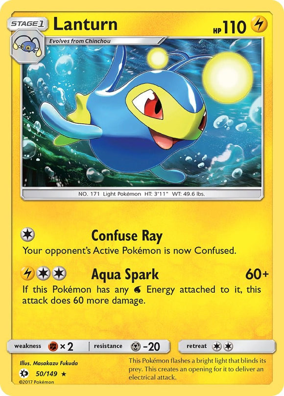 Lanturn [50/149] [Sun & Moon Base Set] Reverse Holofoil