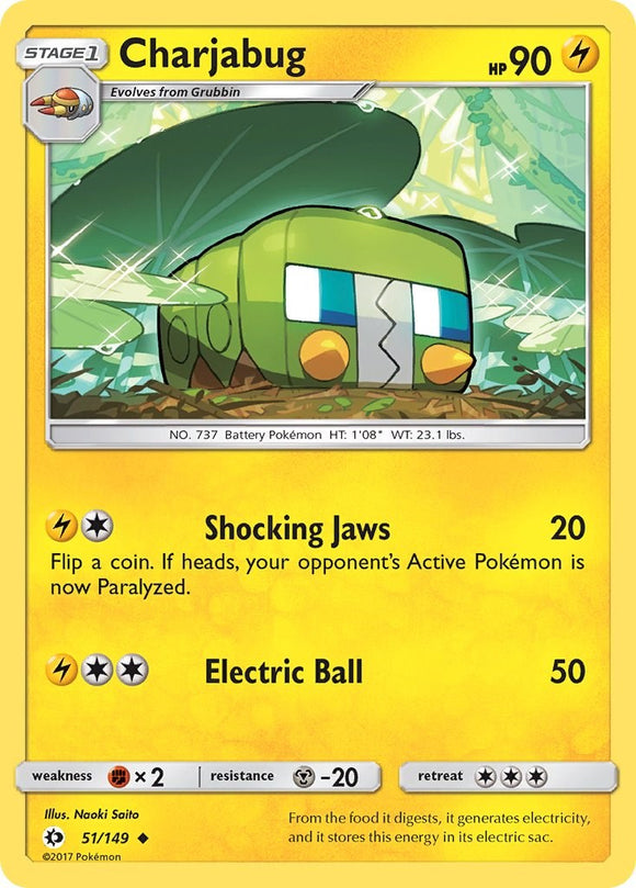 Charjabug [51/149] [Sun & Moon Base Set]