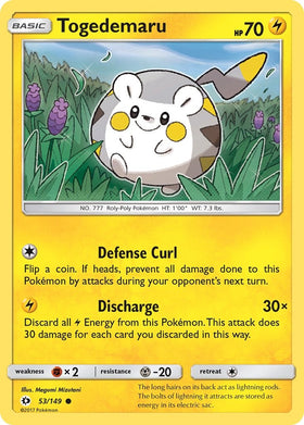 Togedemaru [53/149] [Sun & Moon Base Set]