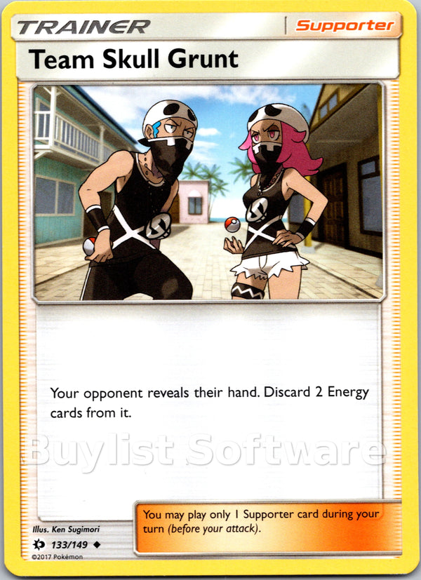 Team Skull Grunt [133/149] [Sun & Moon Base Set]