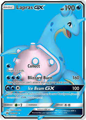 Lapras GX [139/149] [Sun & Moon Base Set] Holofoil