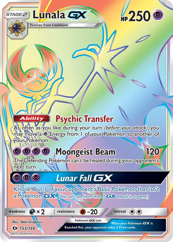 Lunala GX [153/149] [Sun & Moon Base Set] Holofoil