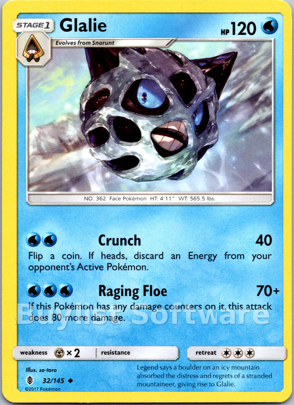 Glalie [32/145] [Guardians Rising] Reverse Holofoil