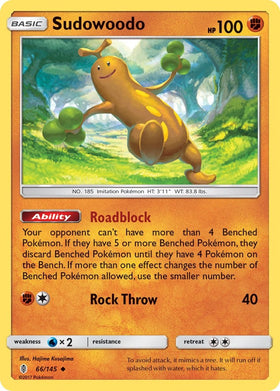 Sudowoodo [66/145] [Guardians Rising] Reverse Holofoil