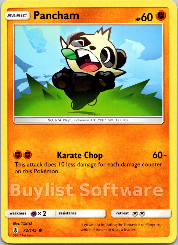 Pancham [72/145] [Guardians Rising] Reverse Holofoil