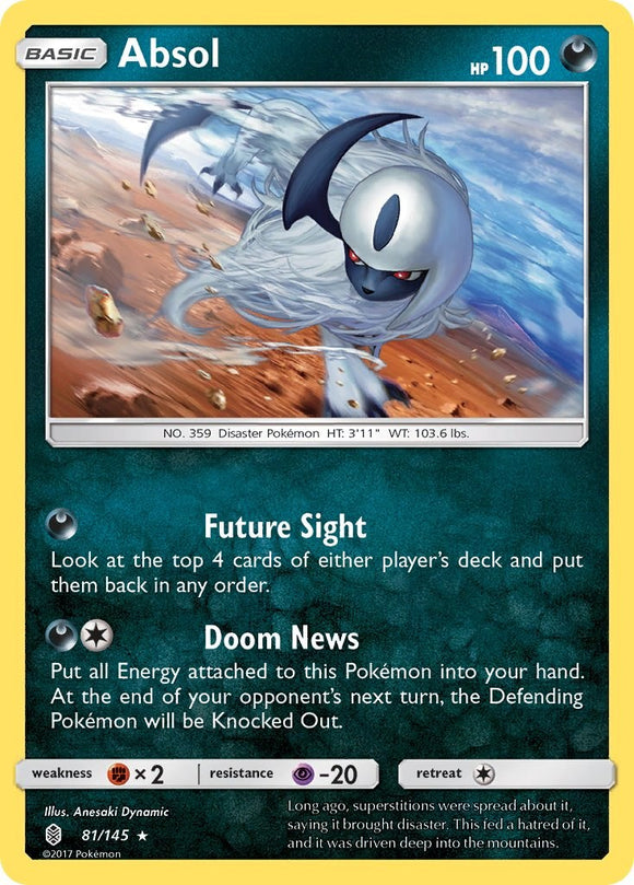 Absol [81/145] [Guardians Rising] Holofoil