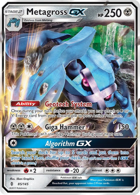 Metagross GX [85/145] [Guardians Rising] Holofoil