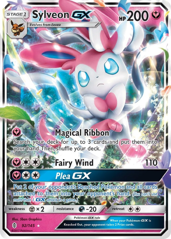 Sylveon GX [92/145] [Guardians Rising] Holofoil