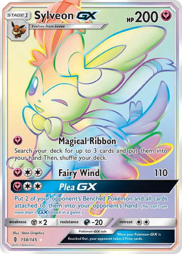 Sylveon GX [158/145] [Guardians Rising] Holofoil