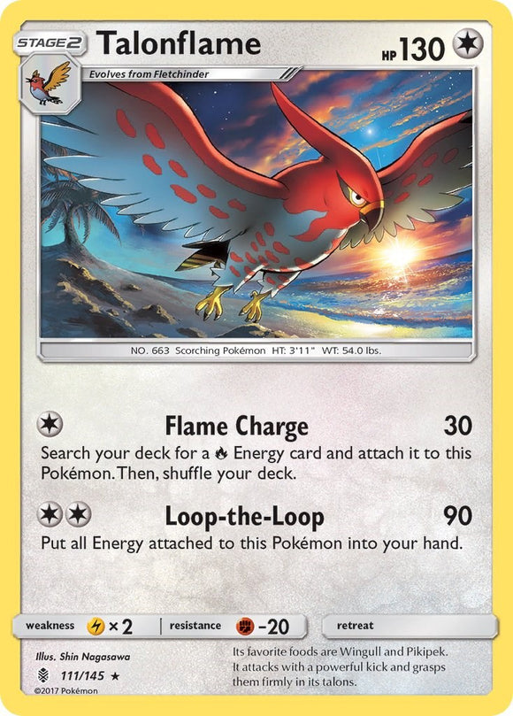 Talonflame [111/145] [Guardians Rising]
