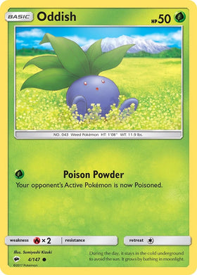 Oddish [4/147] [Burning Shadows]