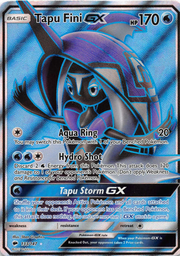 Tapu Fini GX [133/147] [Burning Shadows] Holofoil
