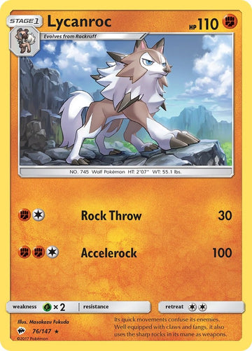 Lycanroc (76) [76/147] [Burning Shadows]