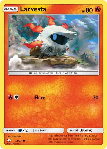 Larvesta [12/73] [Shining Legends]