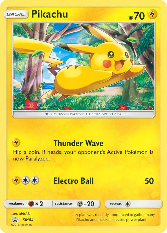 Pikachu (Target Non-Holo) [SM04] [Sun & Moon Promos]