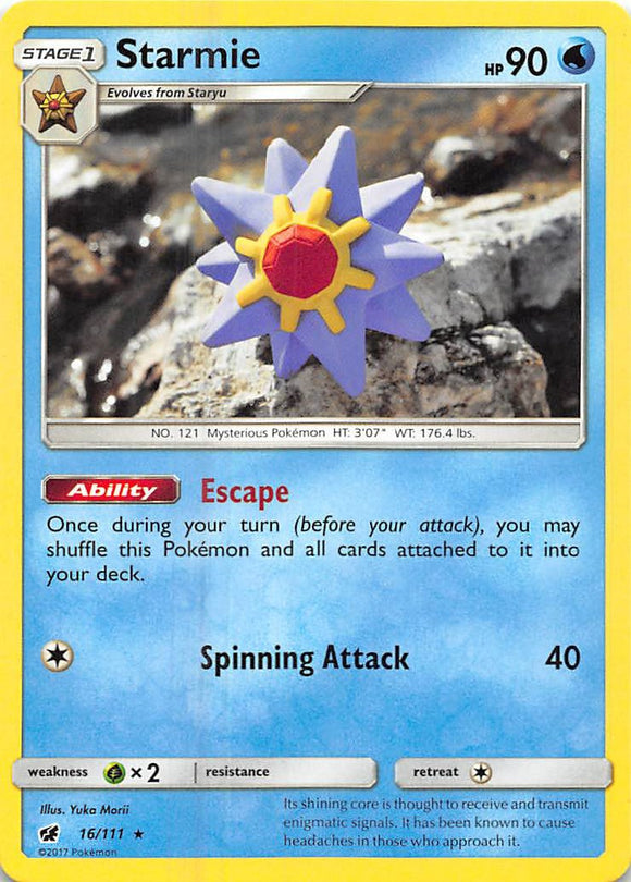 Starmie [16/111] [Crimson Invasion]
