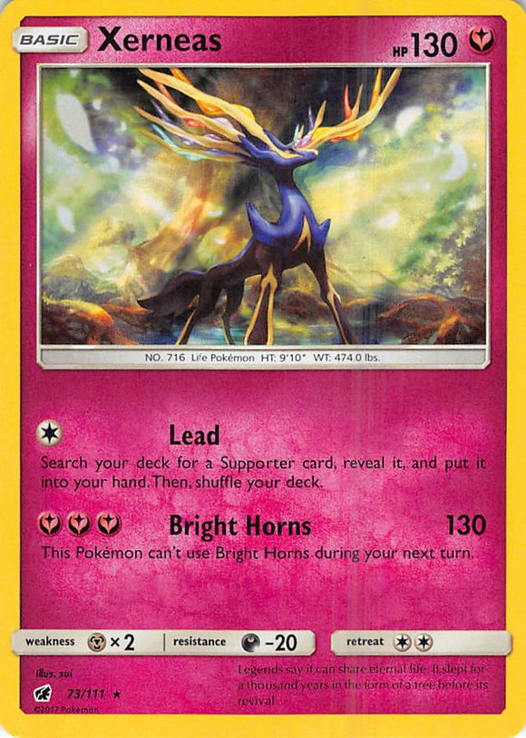 Xerneas [73/111] [Crimson Invasion] Reverse Holofoil