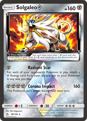 Solgaleo Prism Star [89/156] [Ultra Prism] Holofoil