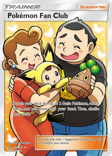 Pokemon Fan Club [155/156] [Ultra Prism] Holofoil