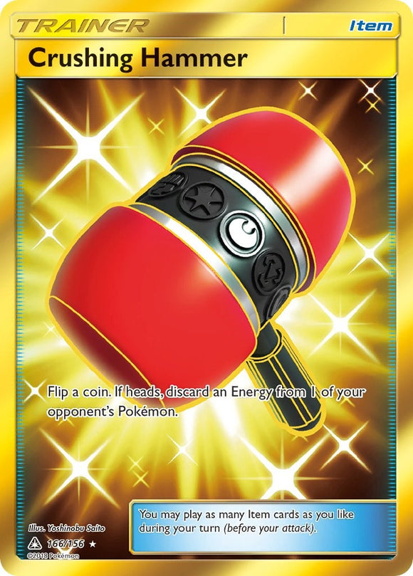 Crushing Hammer (Secret Rare) [166/156] [Ultra Prism] Holofoil