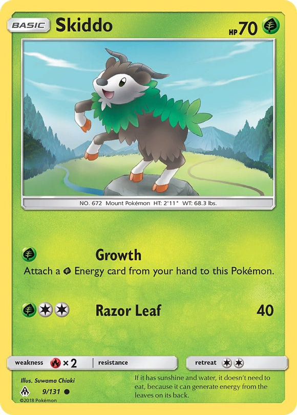Skiddo [9/131] [Forbidden Light]