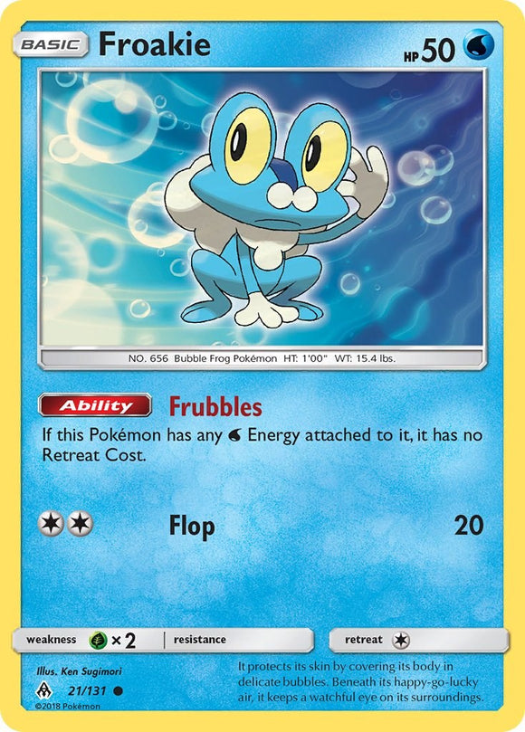 Froakie (21) [21/131] [Forbidden Light]