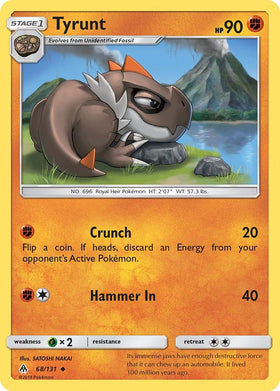 Tyrunt [68/131] [Forbidden Light] Reverse Holofoil