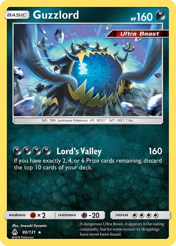 Guzzlord [80/131] [Forbidden Light] Reverse Holofoil