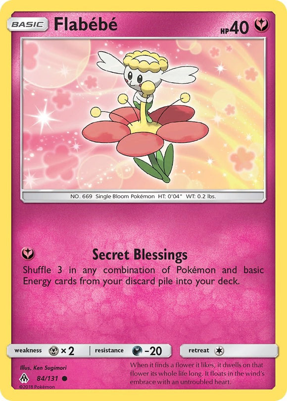 Flabebe (84) [84/131] [Forbidden Light] Reverse Holofoil