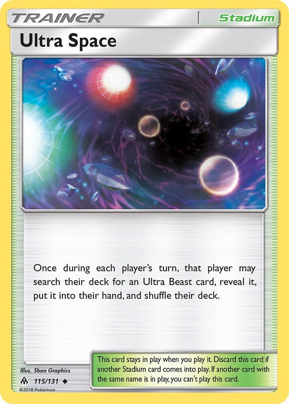 Ultra Space [115/131] [Forbidden Light] Reverse Holofoil