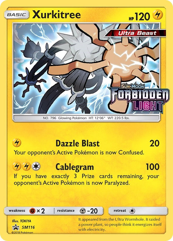 Xurkitree (Forbidden Light Stamped) [SM116] [Sun & Moon Promos] Holofoil