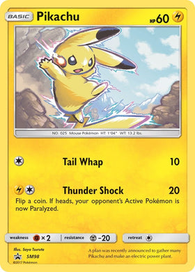 Pikachu [SM98] [Sun & Moon Promos] Holofoil