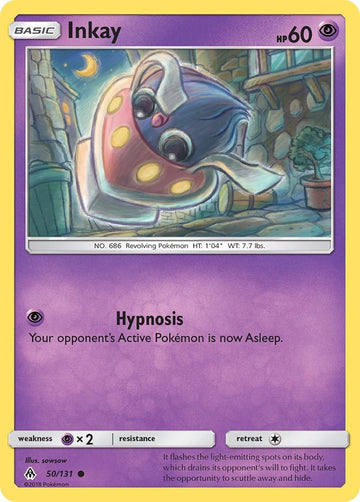Inkay [50/131] [Forbidden Light] Reverse Holofoil