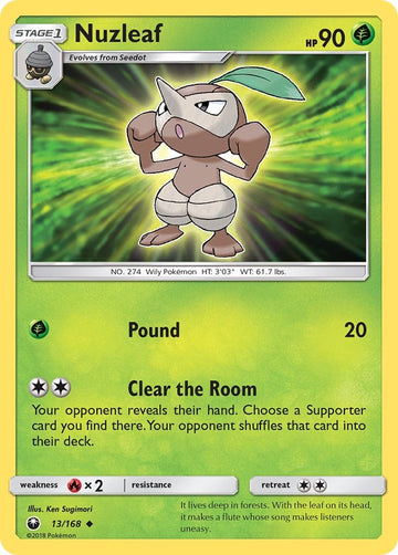 Nuzleaf [13/168] [Celestial Storm]