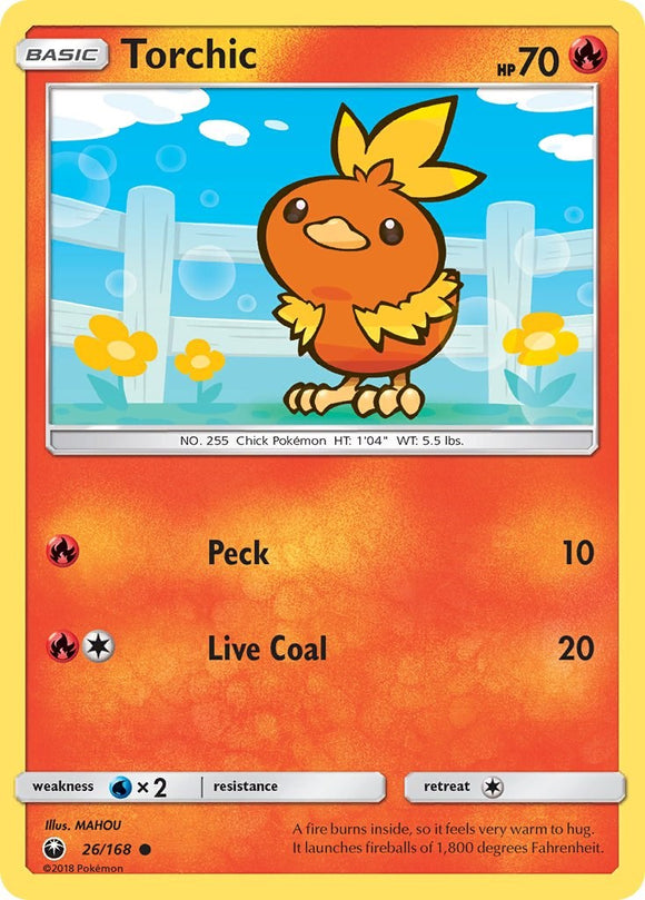Torchic [26/168] [Celestial Storm] Reverse Holofoil