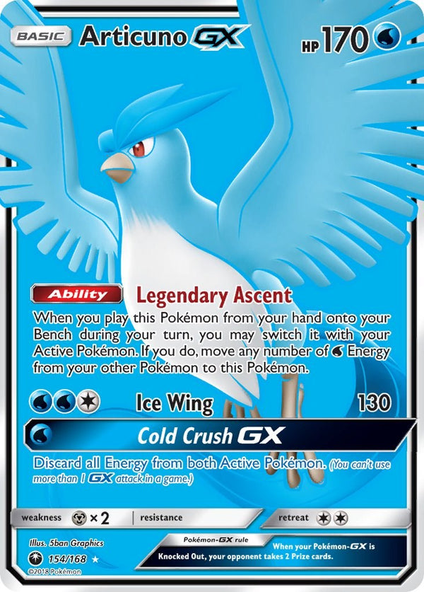 Articuno GX [154/168] [Celestial Storm] Holofoil