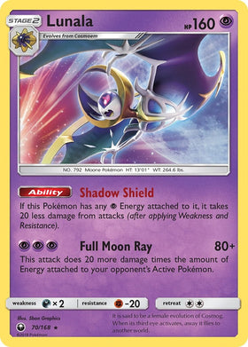 Lunala [70/168] [Celestial Storm] Holofoil