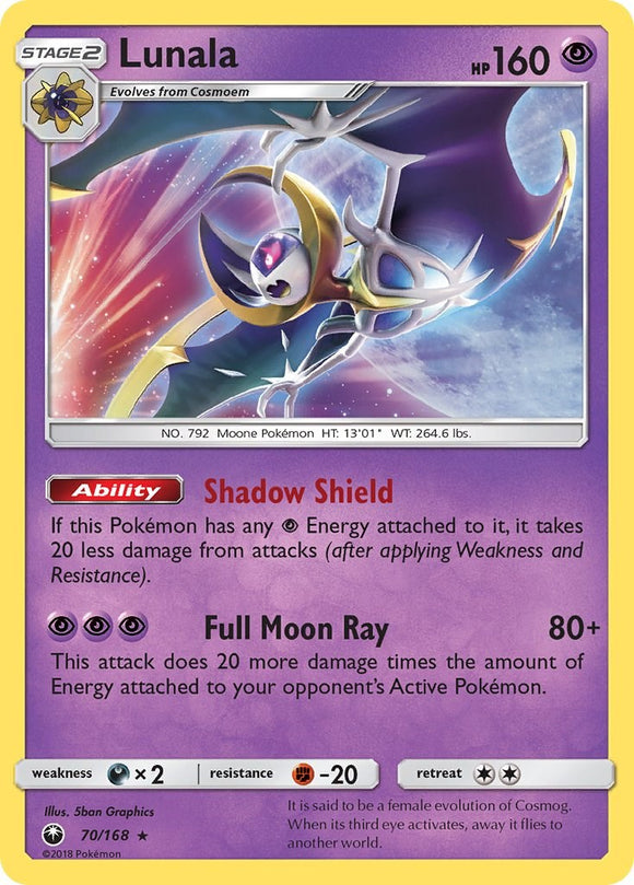 Lunala [70/168] [Celestial Storm] Holofoil